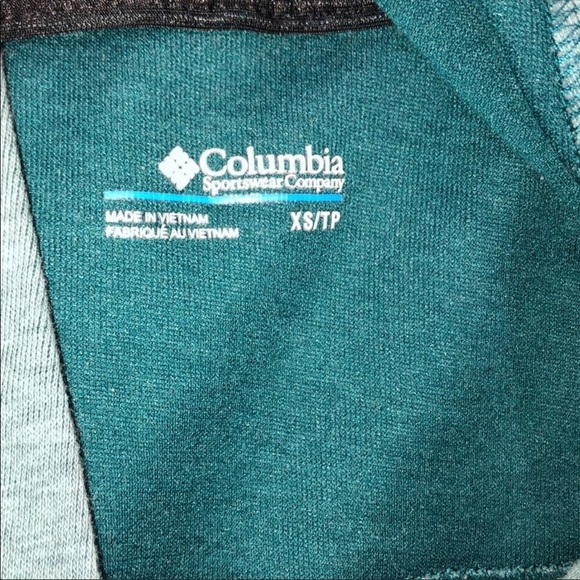 COLUMBIA xsmall zippered hooded gym/yoga jacket - Picture 6 of 8